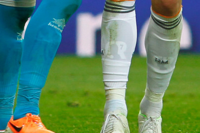 Les protège-tibias de Cristiano Ronaldo